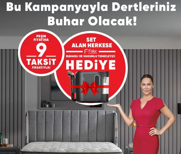 Buharlı ve Vakumlu Temizleyici Hediye