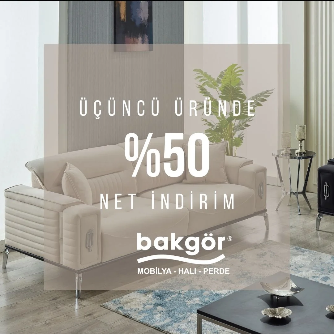3. Ürün %50 İndirimle Sizlerle