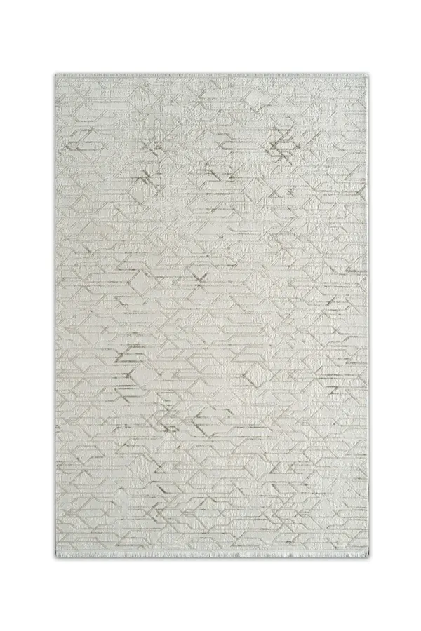 Çınar Bej Krem Modern Salon ve Oturma Odası Halısı - CY03A