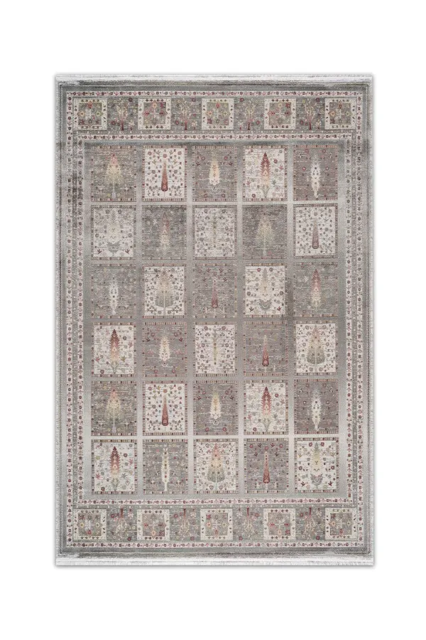 Degrade Gri Heritage Salon ve Oturma Odası Halısı - DG01B
