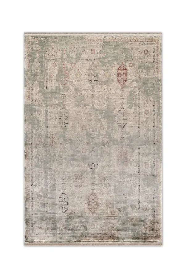 Degrade Kahve Vintage Salon ve Oturma Odası Halısı - DG07A