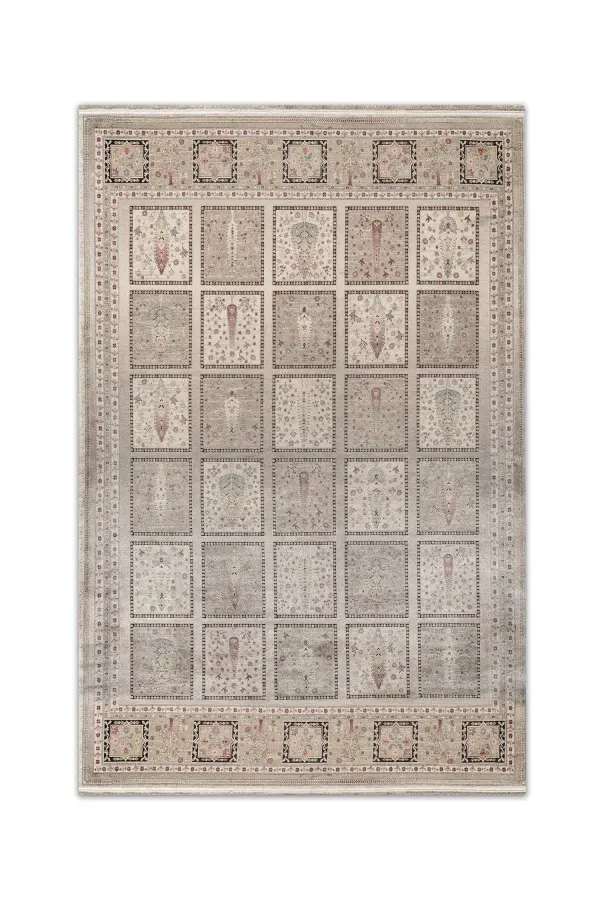 Degrade Kahverengi Heritage Salon ve Oturma Odası Halısı - DG01A