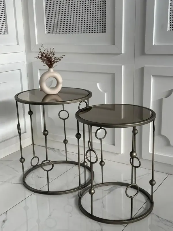 Elegant Yan Sehpa 2’li