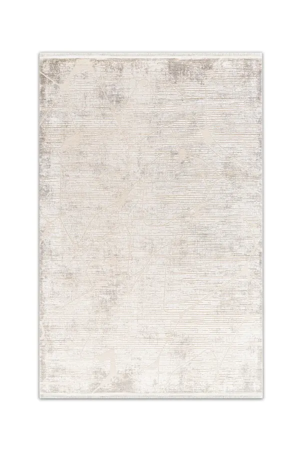 Hisar Krem Modern Salon ve Oturma Odası Halısı - HZ03A
