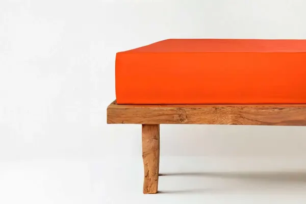 Lastikli Çarşaf Pamuk - Orange