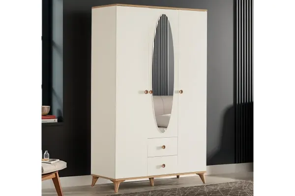 Loft Üç Kapaklı Dolap