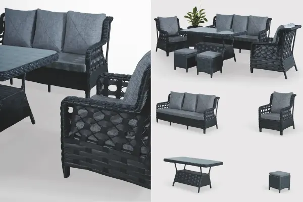 Milano Rattan Bahçe Takımı