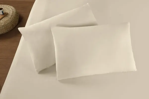 Pamuklu Fitted Çarşaf Takımı - Bej