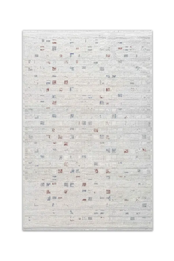 Seren Krem Modern Salon ve Oturma Odası Halısı - NF09A